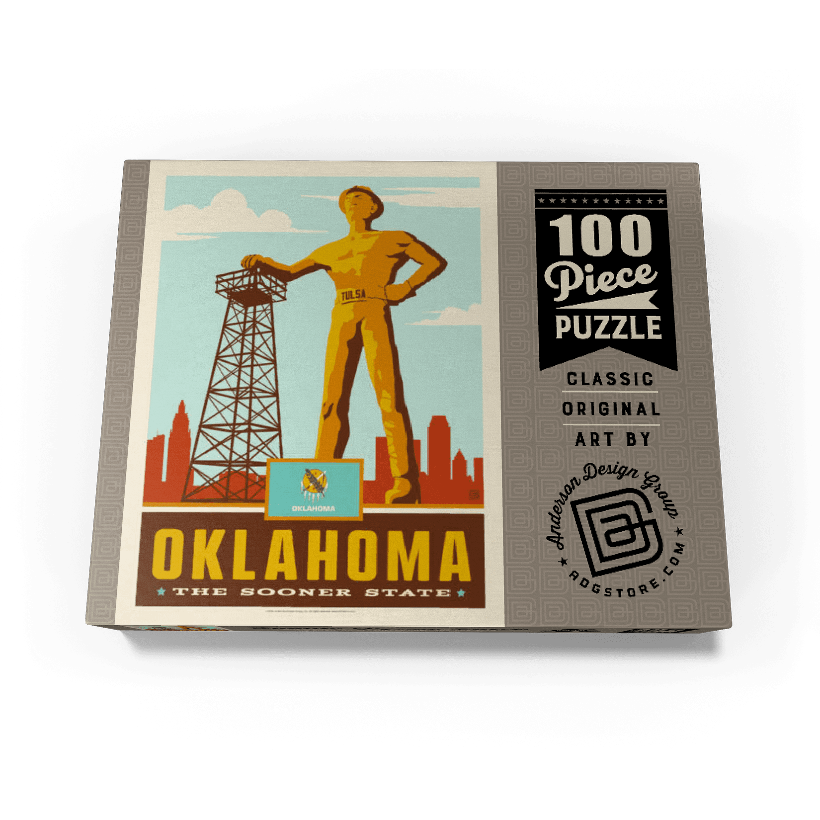 MyPuzzle South Carolina 100 Piece Jigsaw Puzzle - Premium Palmetto State Design For Adults