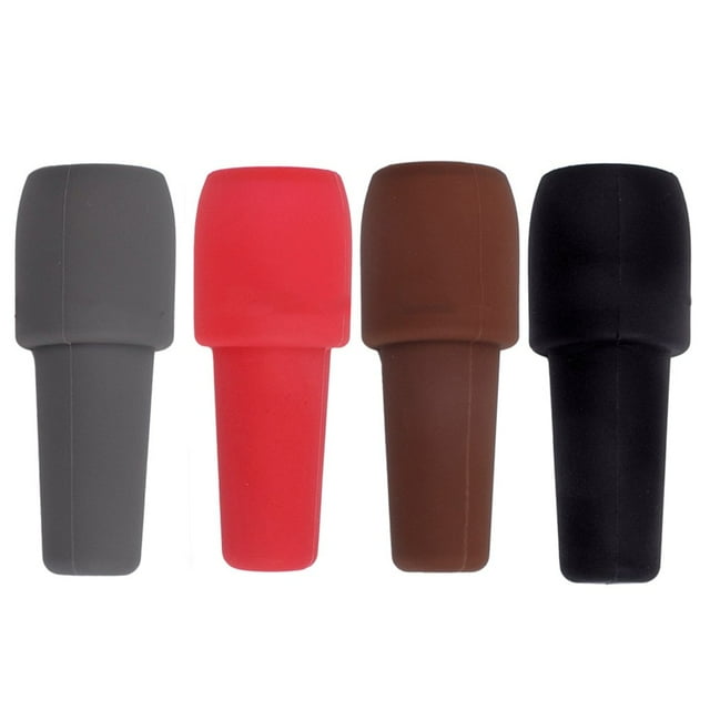 4 Pcs Bouchons de Vin pour Bouteilles de Vin, Bouchon de Bouteille de Vin Pétillant Réutilisable