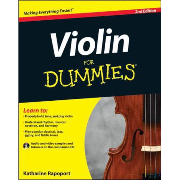 Pre-Owned Violin for Dummies (Paperback) 1118273591 9781118273593