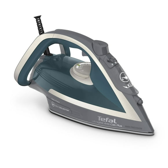 Plancha de Vapor Tefal Ultragliss Plus FV6842 Azul Resistente a Arañazos