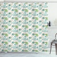 thumbnail image 1 of Ambesonne Fruits Shower Curtain, Whole Pears and Apple Slice, 69"Wx75"L, Multicolor, 1 of 3