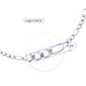 thumbnail image 2 of Cadena tejido 3X1 calibre 080 55cm pulida Plata 925 Horoz, 2 of 3