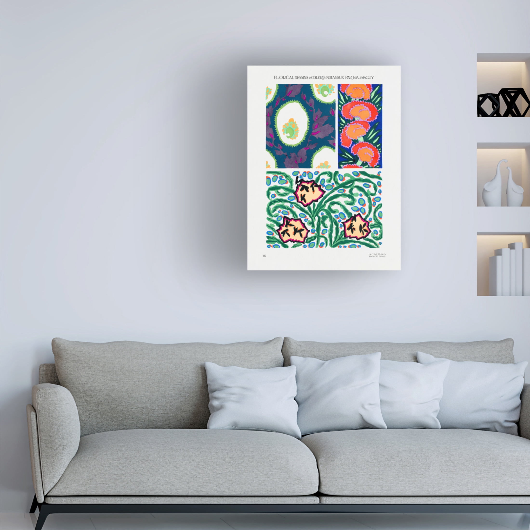 Trademark Fine Art Pictufy   Pattern 15 Canvas Wall Art