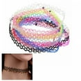 thumbnail image 2 of HOOUN 12pcs/set Tattoo Fishline Chokers Necklace Stretch Elastic Hollow Women Jewe-lq_-4, 2 of 9