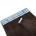 thumbnail image 4 of Extensions de Cheveux Humains à Ruban de 18” Cheveux Remy 100 % 20 Pcs Longs Lisses Soyeux pour Femmes, 4 of 6