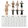 thumbnail image 5 of IDOPIP Women’s 1920s Flapper Dress Vintage Gatsby Sequins Fringe Dress Cocktail Evening Gown, 5 of 8