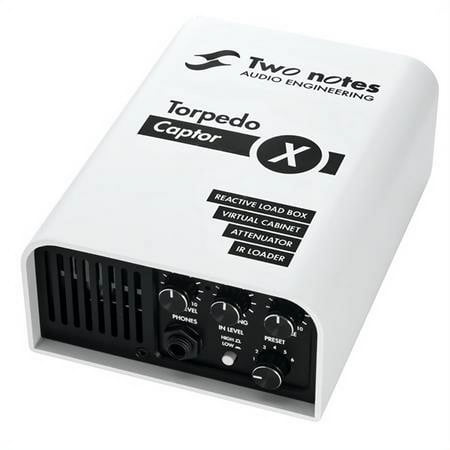 UPC: 3700673800309 | Two Notes AUDIO ENGINEERING Torpedo Captor X Reactive Load  Attenuator  IR Loader White 8 Ohm
