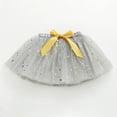 thumbnail image 4 of CHEEREAM Girls Layered Star Sequins Tutu Skirt Ballet Dance Dress Little Girls and Big Girls Tulle Tutu Skirt, 4 of 5