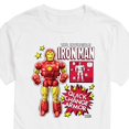 thumbnail image 3 of Marvel Iron Man - Action Figure - Men's Short Sleeve Graphic T-Shirt, 3 of 5