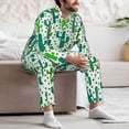 thumbnail image 7 of Kdxio Cactus 1 Men’s Pajama Set Pajamas For Men 2 Piece PJ Set with Men Pajama Pants and Long Sleeve T-Shirt Lounge Set-XX-Large, 7 of 7
