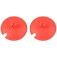 thumbnail image 2 of 2 Pcs Couvercles de Tasse en Silicone Scellés avec Trou pour Paille, Couvercle de Tasse Étanche et Anti-Poussière Réutilisable, 2 of 8