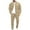 Set-A60Khaki, variant on Men's Textured Shirt Set Button Down Shacket and Pants 2 Piece Outfit for Casual Daily Work Streetwear Outdoor Lounge Walking Fall Clothing