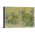 thumbnail image 1 of Exterior of a Restaurant in Asnieres - Masterpiece Classic - Artist: VIncent Van Gogh c. 1887 (18x12 Gallery Wrapped Stretched Canvas), 1 of 1