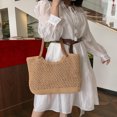 thumbnail image 4 of CAIXIA Women Handwoven Summer Beach Crossbody Purse Lightweight Casual Shoulder Clutch Handbag, 4 of 4