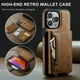thumbnail image 4 of 2 In 1 Detachable Magnetic Leather Wallet Phone Case For iPhone 15 14 13 12 11 Pro Max Plus Zipper Card Slot Pocket Holder Cover, 4 of 4