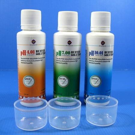 Calibration Fluid Set - up aqua PH 4.01/7.0/10.01 buffer solution SET 150ml Calibration Fluids aquarium PH Meter