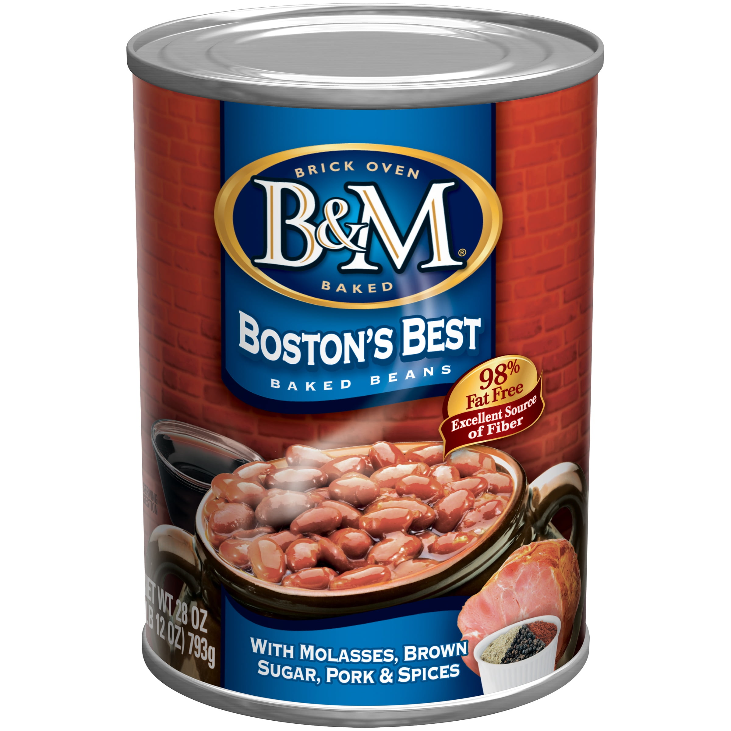 B&M Boston's Best Baked Beans, 28 Oz - Walmart.com - Walmart.com