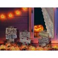 thumbnail image 3 of 3 uds decoraciones Halloween JanHm jardín acera césped señales de advertencia, 3 of 3