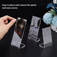 thumbnail image 6 of 1Set Clear Earring Holder 3 Sizes Acrylic L-Shape Necklace Easel Jewelry Organizer Jewelry Display Holder for Boutiques Selling Shows Necklaces Chains Ear Studs, 6 of 7