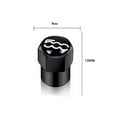 thumbnail image 5 of 4 Pcs Capuchons de Valve de Pneu Couvre-Tige de Jante de Pneu Anti-Poussière Capuchon de Roue Auto Capuchons de Tétine en Alliage d'Aluminium pour Voitures et Motos Vélos-Pièces de Roue de Véhicule Motorisé, 5 of 5
