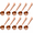 Rose Gold, variant on ABCISI Coffee Scoop with Clip, 3 Pcs Stainless Steel 1 Tbsp Measuring Spoon Set, 15 mL Coffee Scoops with Bag Clips for Coffee, Tea, Sugar, Flour and Protein Powder ,Black+Gold+Rose Gold