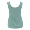 thumbnail image 3 of Aayomet Tank Tops Women's Sleeveless Skinny Basic Strappy Crop Tank Tops,Green 3XL, 3 of 4