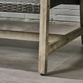 thumbnail image 4 of Grey Acacia & Wicker - Complementing Finish - Patio or Garden - Durable Two-Seater, 4 of 7