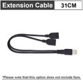 thumbnail image 1 of DC 5V USB 120mm 140mm DIY Router Fan 80mm W/Controller & Protective Net Desktop Cooling Fan 92mm TV Box Dual Ball Cooler Extension Cable, 1 of 6