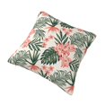 thumbnail image 2 of Rateoe Lilies Flowers Pattern Throw Pillow Cover Premium Pillow Stuffer Sham Square for Decorative Cushion Bed Couch Sofa(Pillow insert not included), 2 of 8