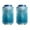 Beach Sea, variant on 2 Pieces Can Cooler Sleeves Insulated Collapsible Beer Sleeve Lemon Fruits Plaid Lattice Can Cooler Sleeve for Energy Drink & Beer