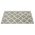 thumbnail image 4 of Harbor Trellis Grey Quatrefoil Geometric Modern Casual Area Rug 2x4 (2'3" x 3'11") Easy to Clean Stain Fade Resistant Shed Free Contemporary Traditional Moroccan Lattice Soft Living Dining Room Rug, 4 of 6