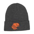 thumbnail image 5 of Girffin Emblem Embroidered Long Beanie - Dk Grey OSFM, 5 of 5