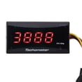 thumbnail image 5 of BIMZUC Motorcycle Tachometer DC 12V Ultra Thin Digital LCD Display Rainproof Backlight Gauge for Modification Red 2.36 inches / 6 cm Universal Fitment, 5 of 9