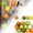 Orange,White,Yellow,Green,Brown, variant on 20Pcs 2 Inch Fall Pumpkin Hanging Ornaments, Thanksgiving Hanging Decorations for Small Tree Mini Pumpkin Ball Ornaments for Halloween Harvest Autumn Home Decor