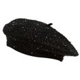 thumbnail image 1 of Gorra de Boina enjoyada SS/Sophia Negro Boina, 1 of 2