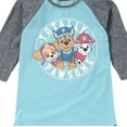 thumbnail image 3 of Paw Patrol - Totally Pawsome - Toddler And Youth Girls Raglan Graphic T-Shirt, 3 of 6