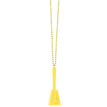 Plastic Purple Necklace - Clacker Necklace
