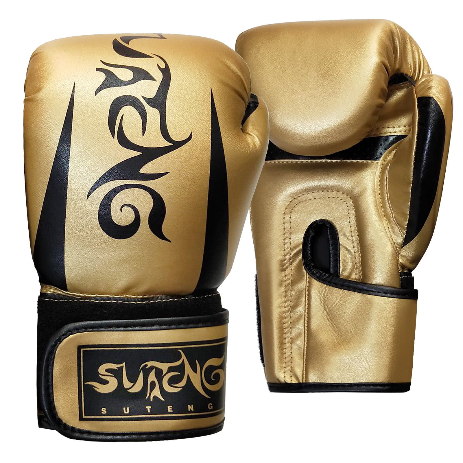 Details about   Boxing Gloves Punching Training Fitness Leathe Boxing Exercise Durable 