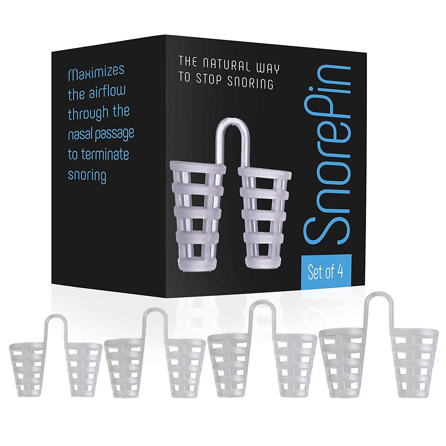 Anti Snoring Nose Vents Best Sleep Solution for Instant Relief Snore