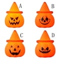 thumbnail image 3 of Tryvkinvive Halloween Pumpkin Decorations, Pumpkin Light with Witch Hat, Light Up Pumpkin Decorations Set of 4,Halloween Decorations Indoor for Tabletop Mantel Party Home Decor, 3 of 8