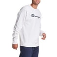 thumbnail image 4 of Champion Men's and Big Men's Powerblend Logo Crewneck Sweatshirt, up to size 2XL, 4 of 6