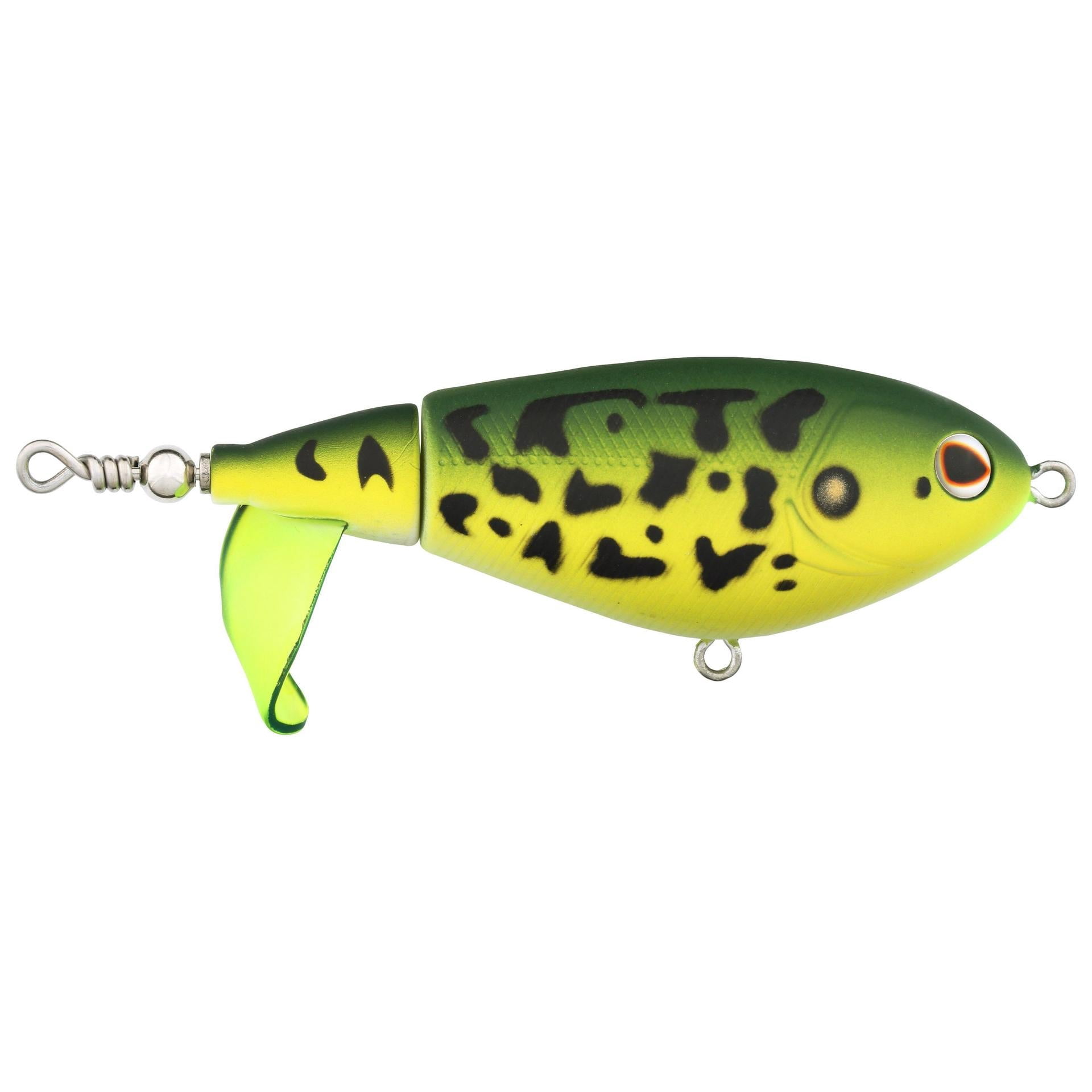 (2 pack) Berkley Choppo Topwater Fishing Lure, MF Frog, Size 120