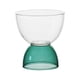 thumbnail image 1 of Copas de postre de vidrio Cristalería Vasos para bebidas frías Vasos para pudín Vasos para batidos Hielo Verde bajo, 1 of 9