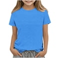 thumbnail image 1 of Top de Manga Larga de la Moda de los Niños de Color Sólido Cuello Redondo Suelto Y Casual Tops para el Uso Casual Diario, Interior, Regreso a Casa, Fiestas de Cumpleaños, Vacaciones, Fotografía, 1 of 5