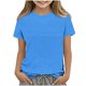 thumbnail image 1 of Top de Manga Larga de la Moda de los Niños de Color Sólido Cuello Redondo Suelto Y Casual Tops para el Uso Casual Diario, Interior, Regreso a Casa, Fiestas de Cumpleaños, Vacaciones, Fotografía, 1 of 5