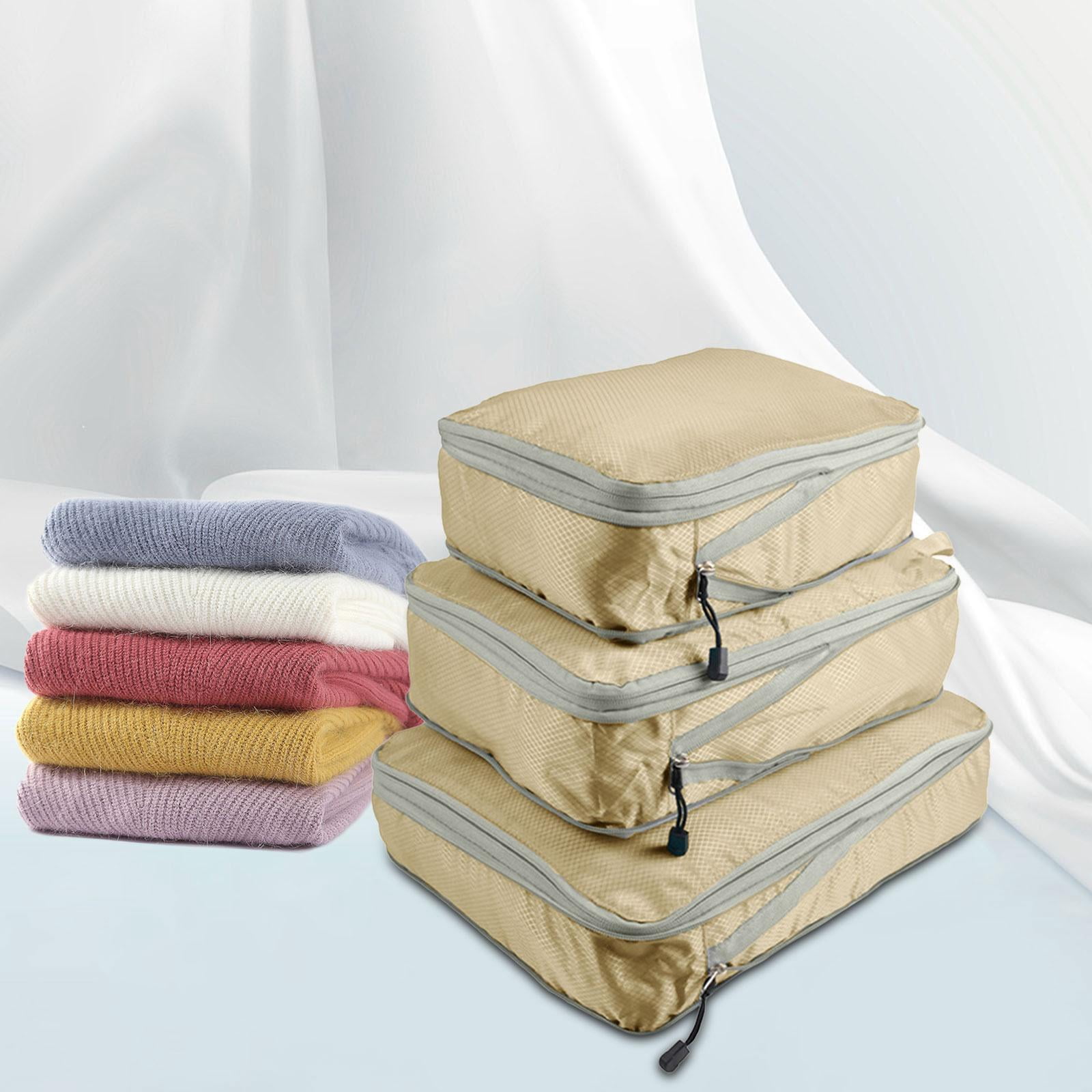 Nishiyuenyi Packing Cube Shoe Bag Pouch Travel Essentials Luggage Organizer Packing Cube for 3pcs