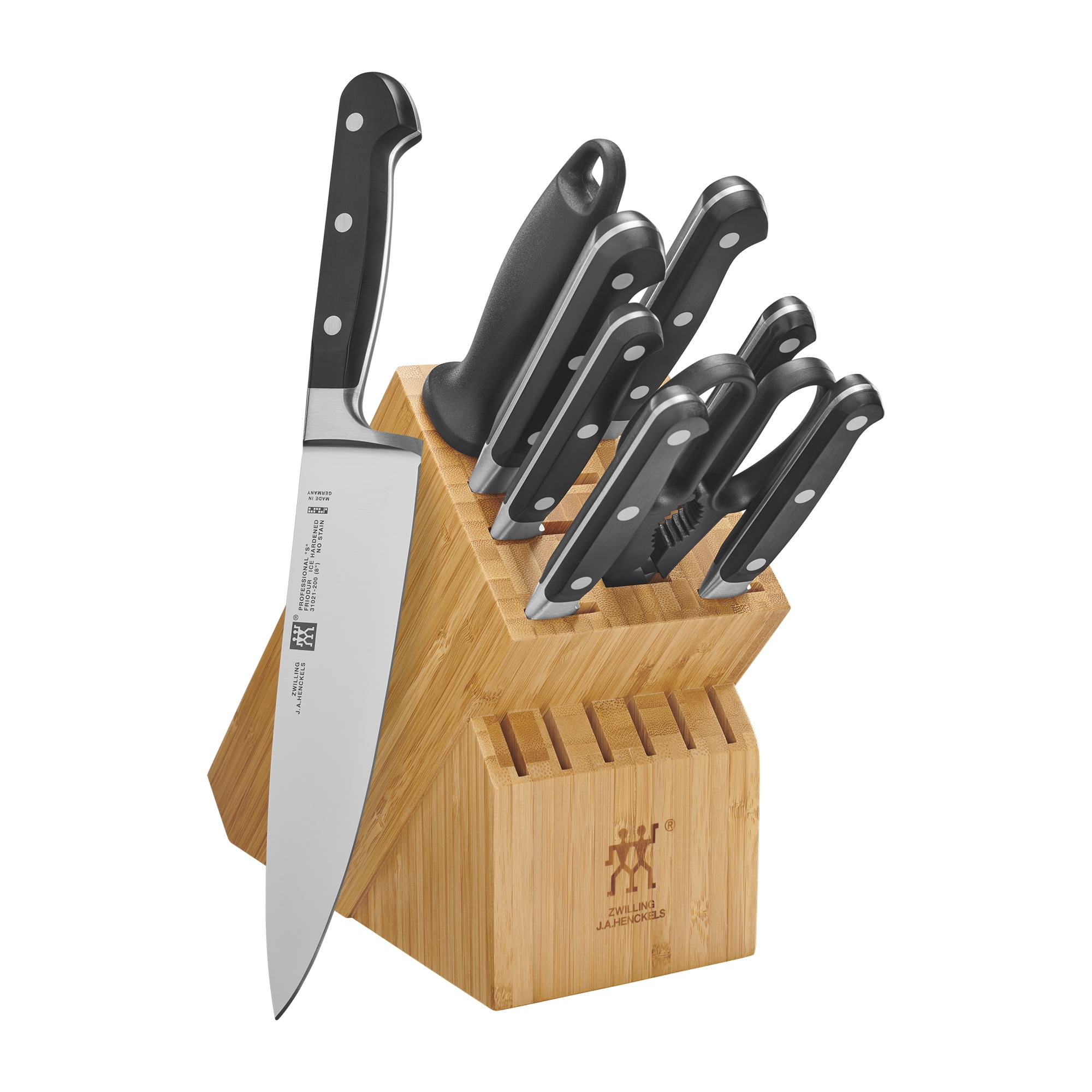 ZWILLING J.A. Henckels Professional "S" 10pc Knife Block Set Walmart