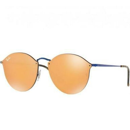 Ray-Ban Women's Polarized Blaze Round RB3574-90387J-59 Blue Sunglasses