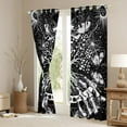 thumbnail image 3 of Castle Fairy Kids Teens Gothic Skeleton Black Out Curtains,Boho Tree Of Life Curtains Pack of 2 (42x63 Each),Galaxy Universe Bedroom Curtains,Lightweight Room Decor, 3 of 6