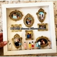 thumbnail image 5 of DIY Mini Museum Silhouette Box - Creative Paper-Cut Silhouette Mini Display Frame for Handmade Craft Project, Unique Desktop Ornament for Home Office Wall & Tabletop Art Decorative Gift, Yellow, 5 of 9